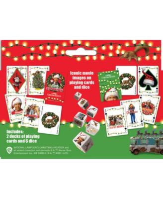 National Lampoon's Christmas Vacation 2-pack Playing Cards & Dice Set