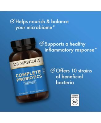 Complete Probiotics 70 Billion CFU, 90 Servings, Supports Digestive Health