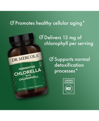 Fermented Chlorella with Chlorophyll, 90 Servings, Supports Immune and Organ Health