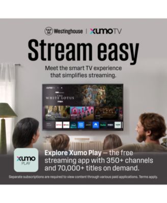 40-inch Smart TV, FHD 1080P Xumo TV w/ Voice Remote