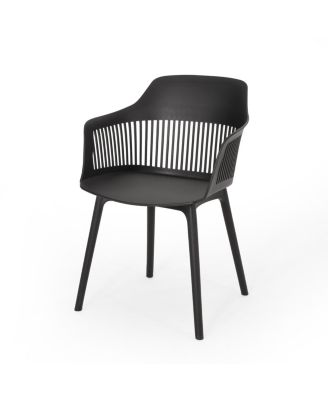 Dahlia Modern Outdoor Chair Weather-Resistant Plastic Minimalist Design