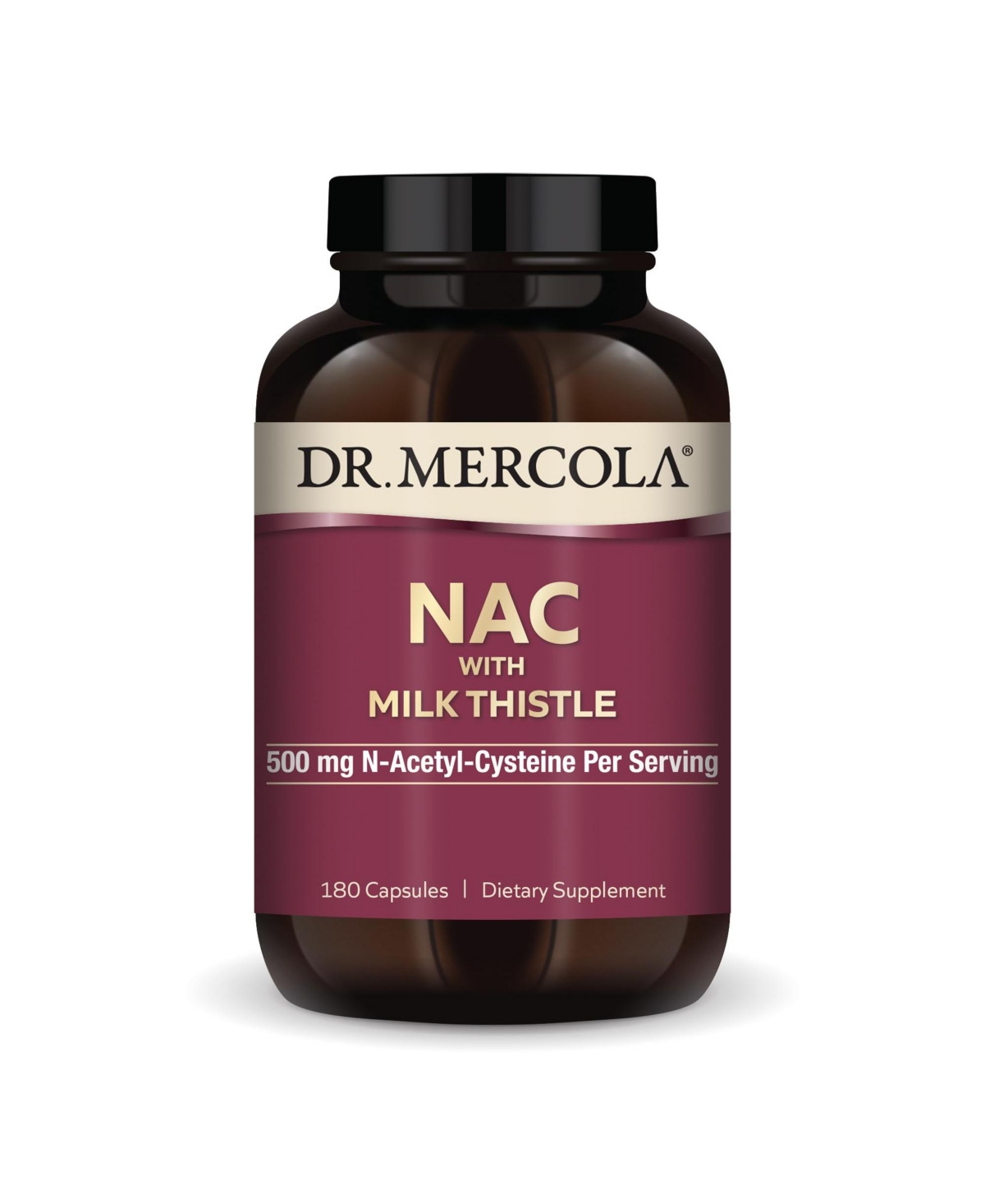 Nac with Milk Thistle, 90 Serving, 500 mg N-Acetyl-Cysteine Per Serving, Supports Normal Detoxification Processes