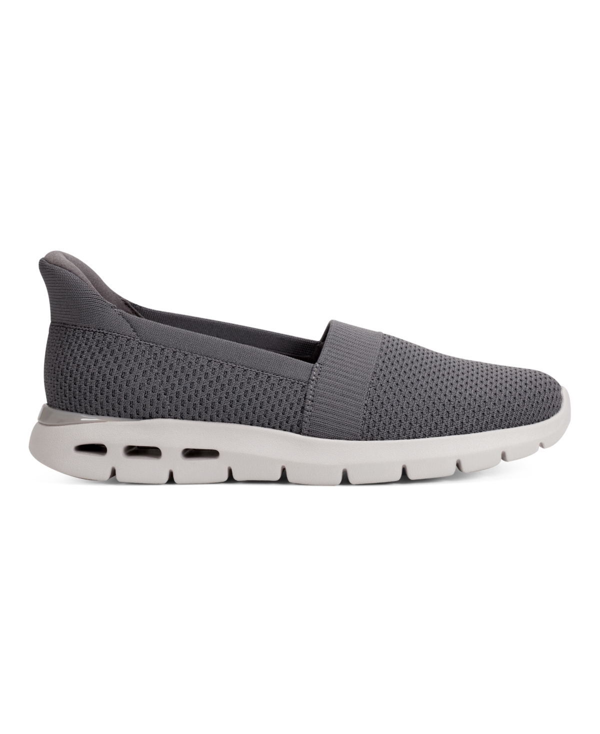 Easy Spirit Women's X Denise Austin Nilsa Soeasy Slip-on Flats In Gray