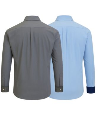 Men's 2-Pack Slim Fit Solid Shirt