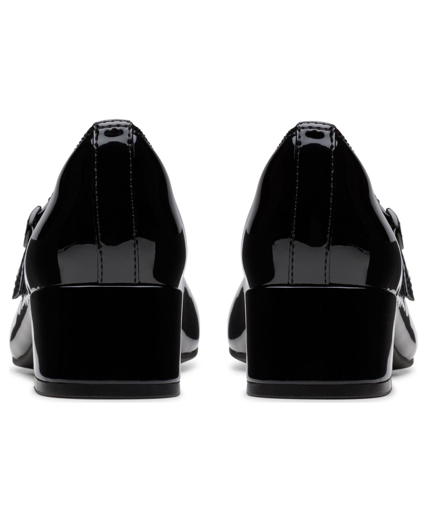 Женские туфли Clarks Iridessa Rae Riptape Dress Pumps, цвет: Чёрный лаковый — фото 3