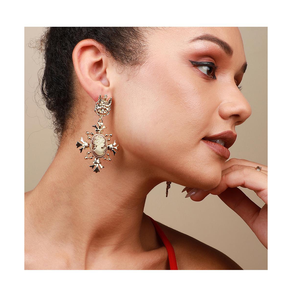 Sohi Victorian Drop Earrings