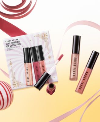 Mini Crushed Oil-Infused Lip Gloss Gift Set Trio