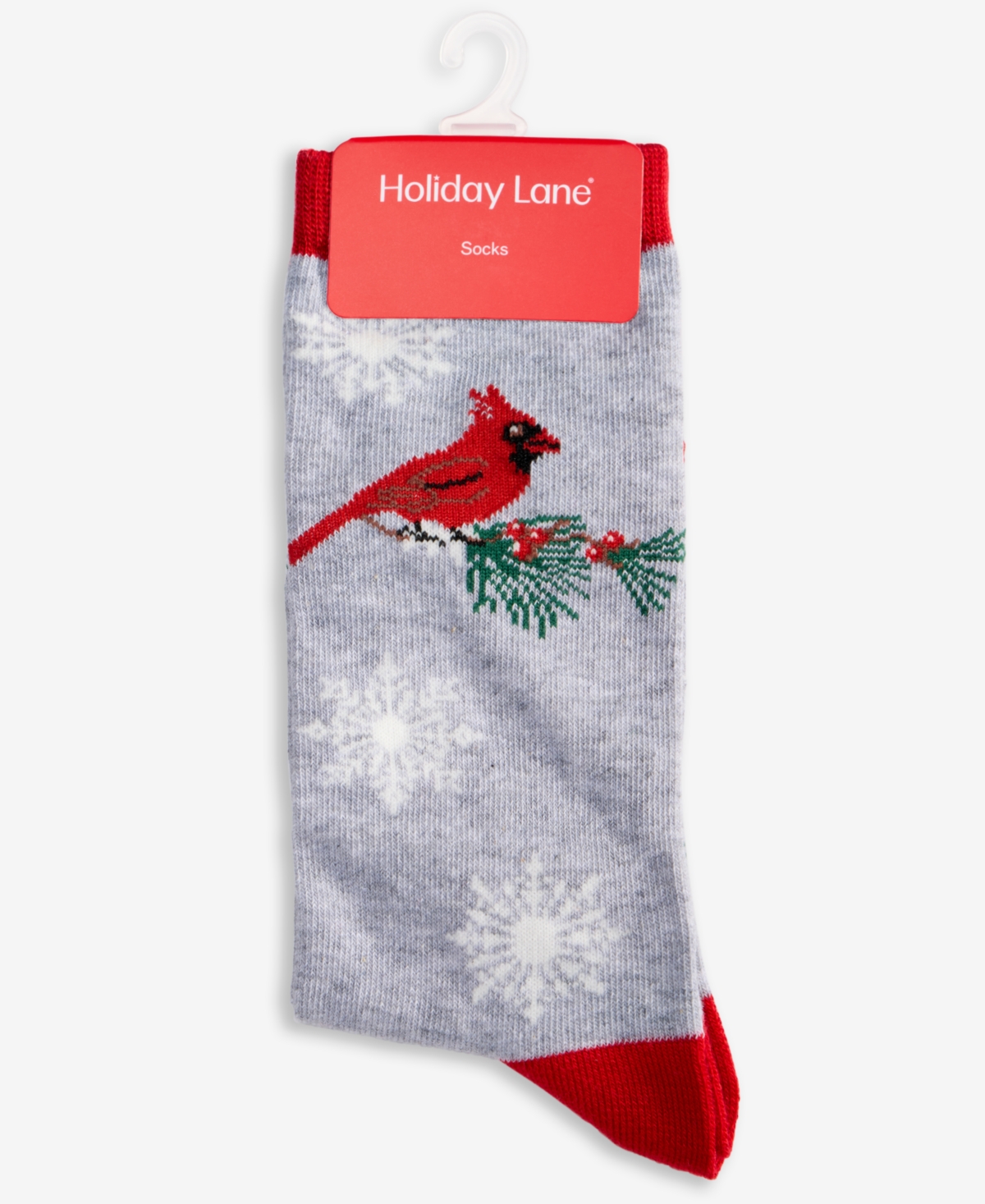 Holiday Lane Women's Cardinal Socks 10021313000, Macy's Exclusive