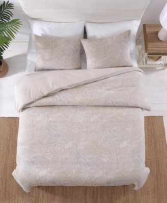 Tommy Bahama Jungle Palms Cotton 3-Pc. Comforter Set, King