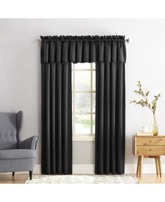 Sun Zero Grant Room Darkening Rod Pocket Curtain Panel