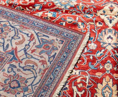 Bashian One Of A Kind Sarouk 611500 Rug Collection In Red