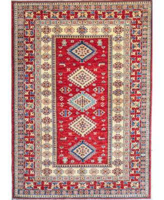 Bashian One Of A Kind Fine Kazak 640381 Rug Collection In Brown