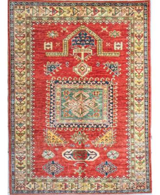 Bashian One Of A Kind Fine Kazak 640461 Rug Collection In Brown
