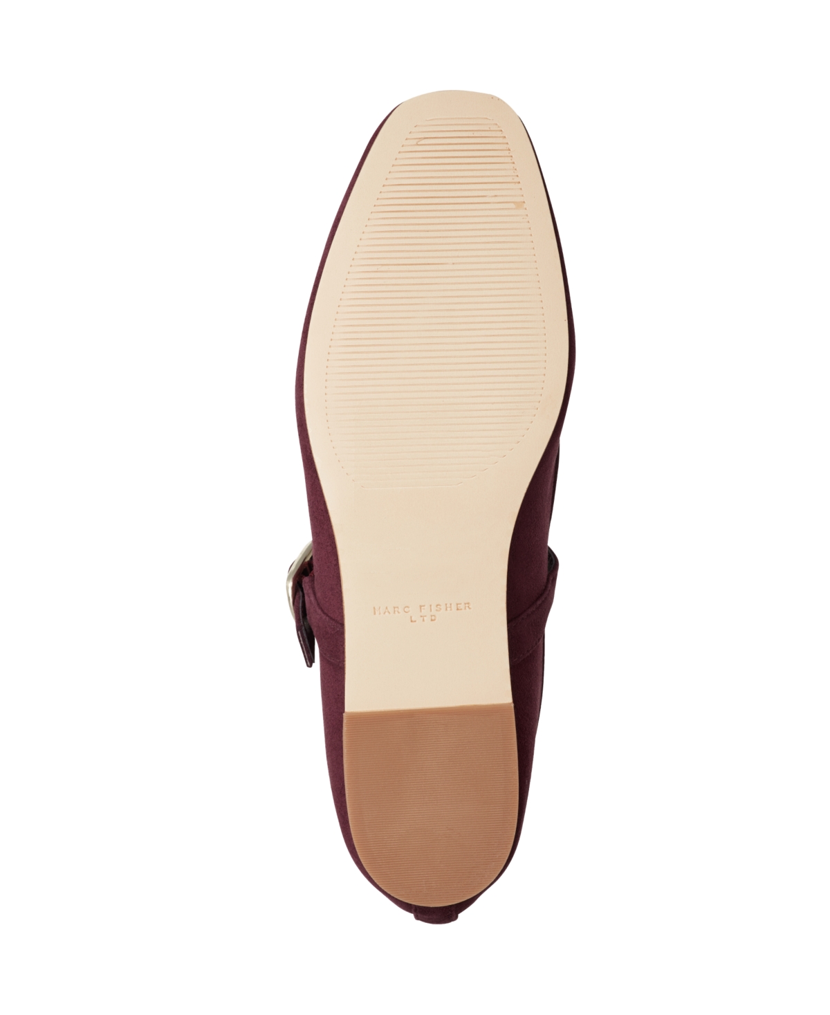 Marc Fisher Ltd Garissa Mary Jane Flat In Burgundy