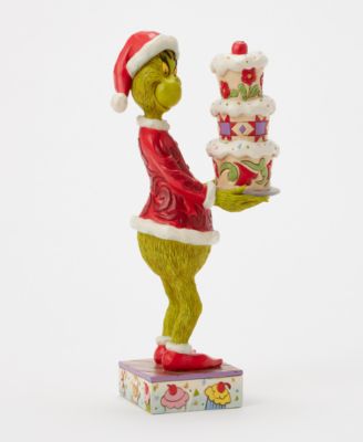 Grinch with Grinchy Cake