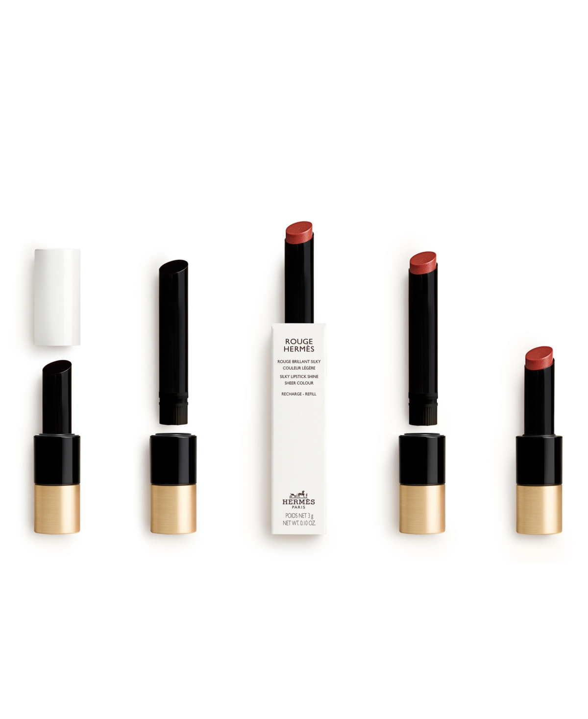 Hermes Rouge  Silky Lipstick Shine Refill