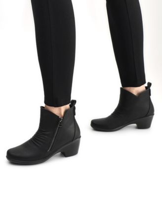Women's Jeanie Ankle Zipper Boots