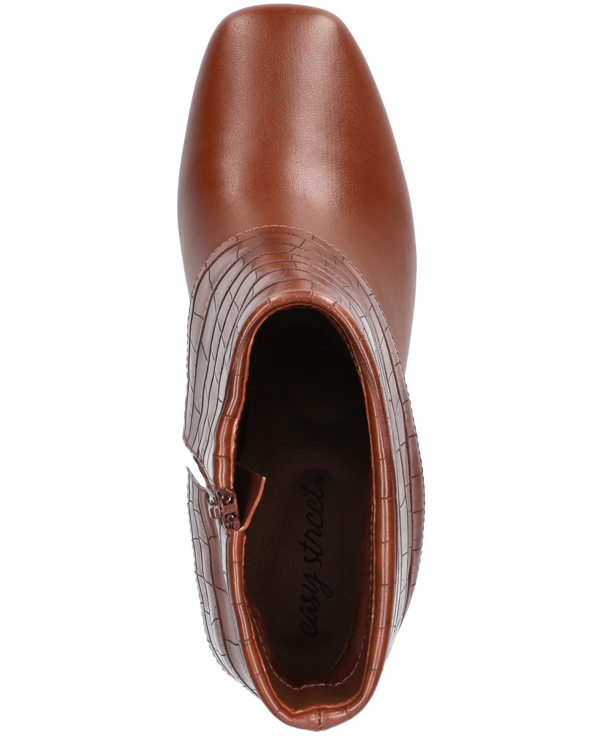 Easy Street Sutton Bootie In Brown