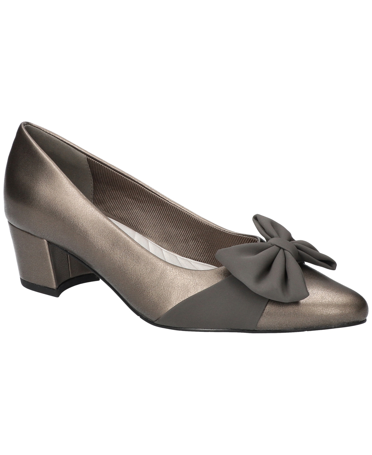 Easy Street Women's Alva Pointed Toe Dress Pumps In Gray