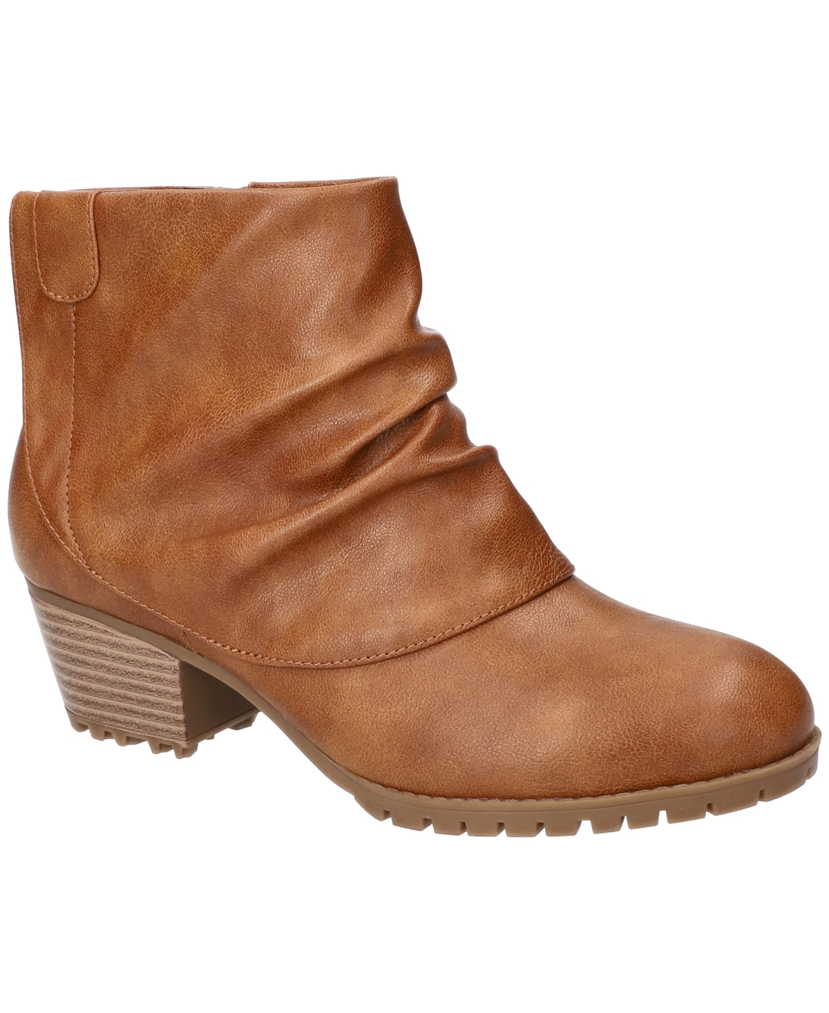 Easy Street Ambrose Bootie In Brown