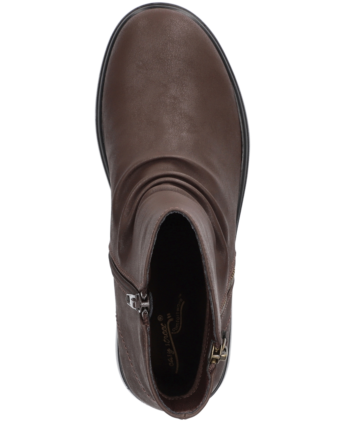Easy Street Lyra Bootie In Brown