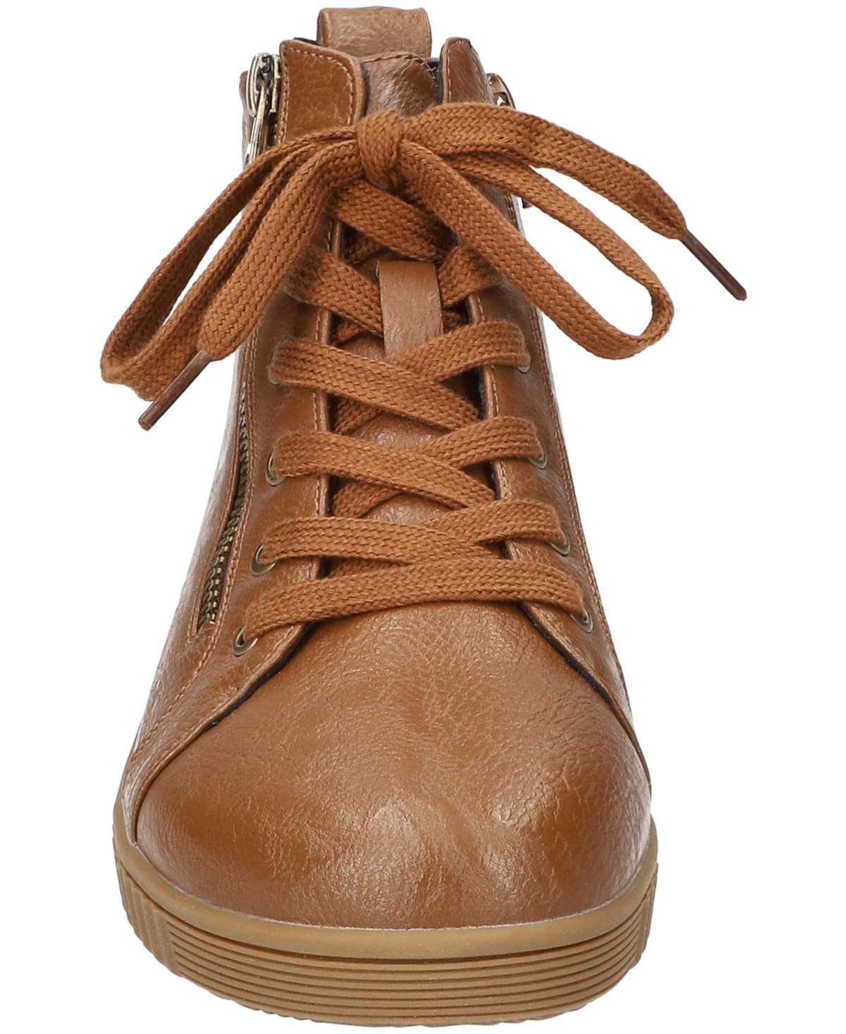 Easy Street Women's Hollyann Slip Resistant Ankle Boots In Brown