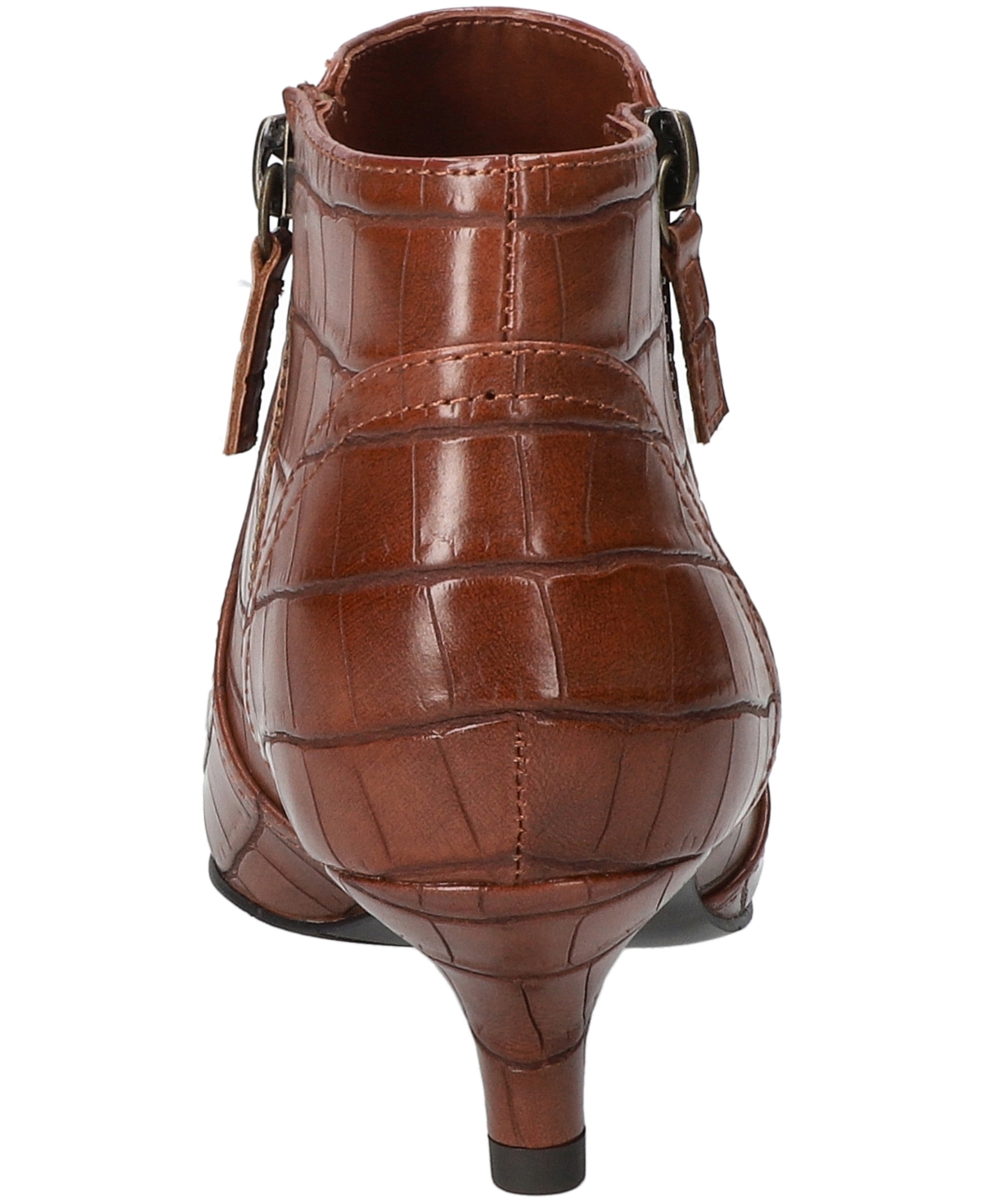Easy Street Women's Annalee Dress Ankle Boots In Brown