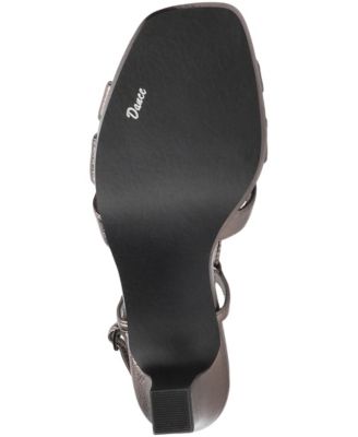 Women's Valorie Square Toe Platform Sandals