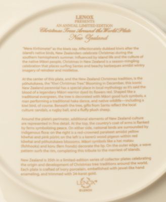 2025 Trees Around The World Plate, New Zealand