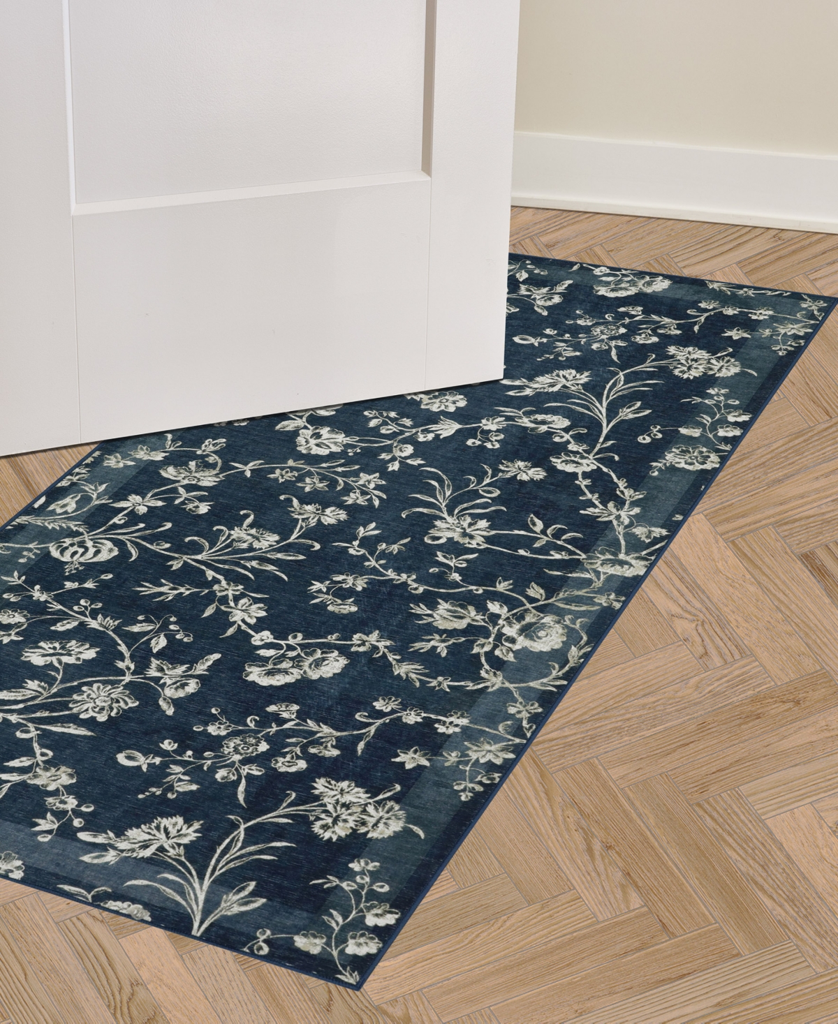 Laura Ashley Imagine Printed Chenille 2-Pc. Runner Rug Set