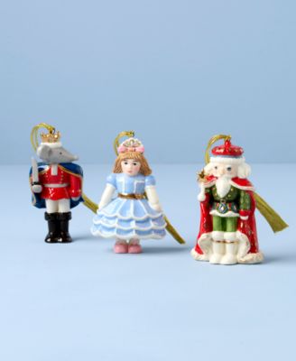 Nutcracker Ballet Ornament, Set of 3