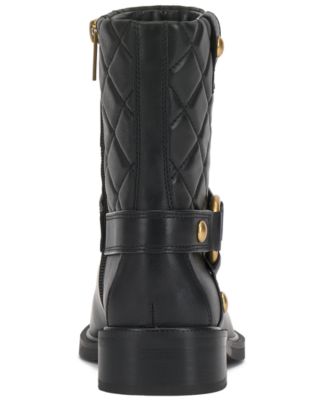 Women's Amais Full Zip Closure Moto Booties