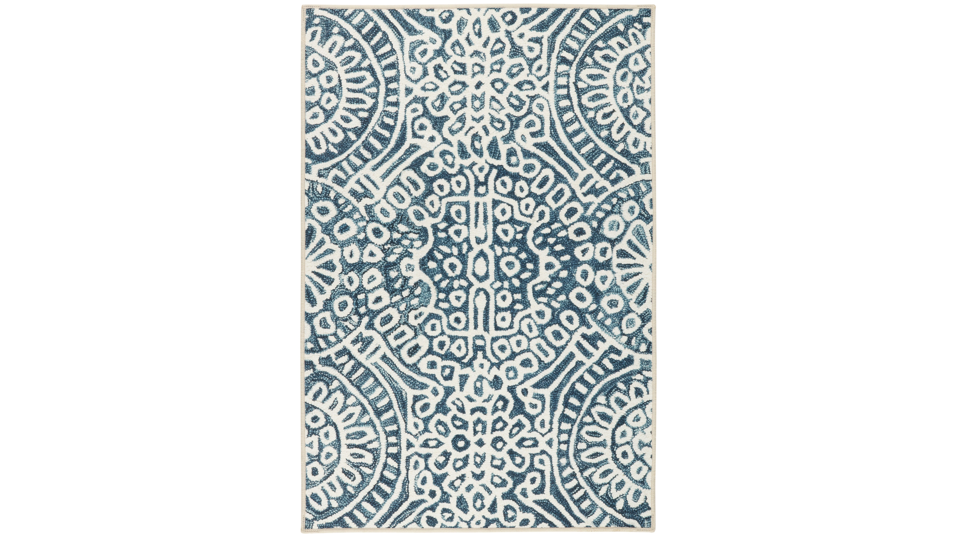 Dash and Albert Rugs by Annie Selke Temple Machine Washable DA2056 6'x9' Area Rug