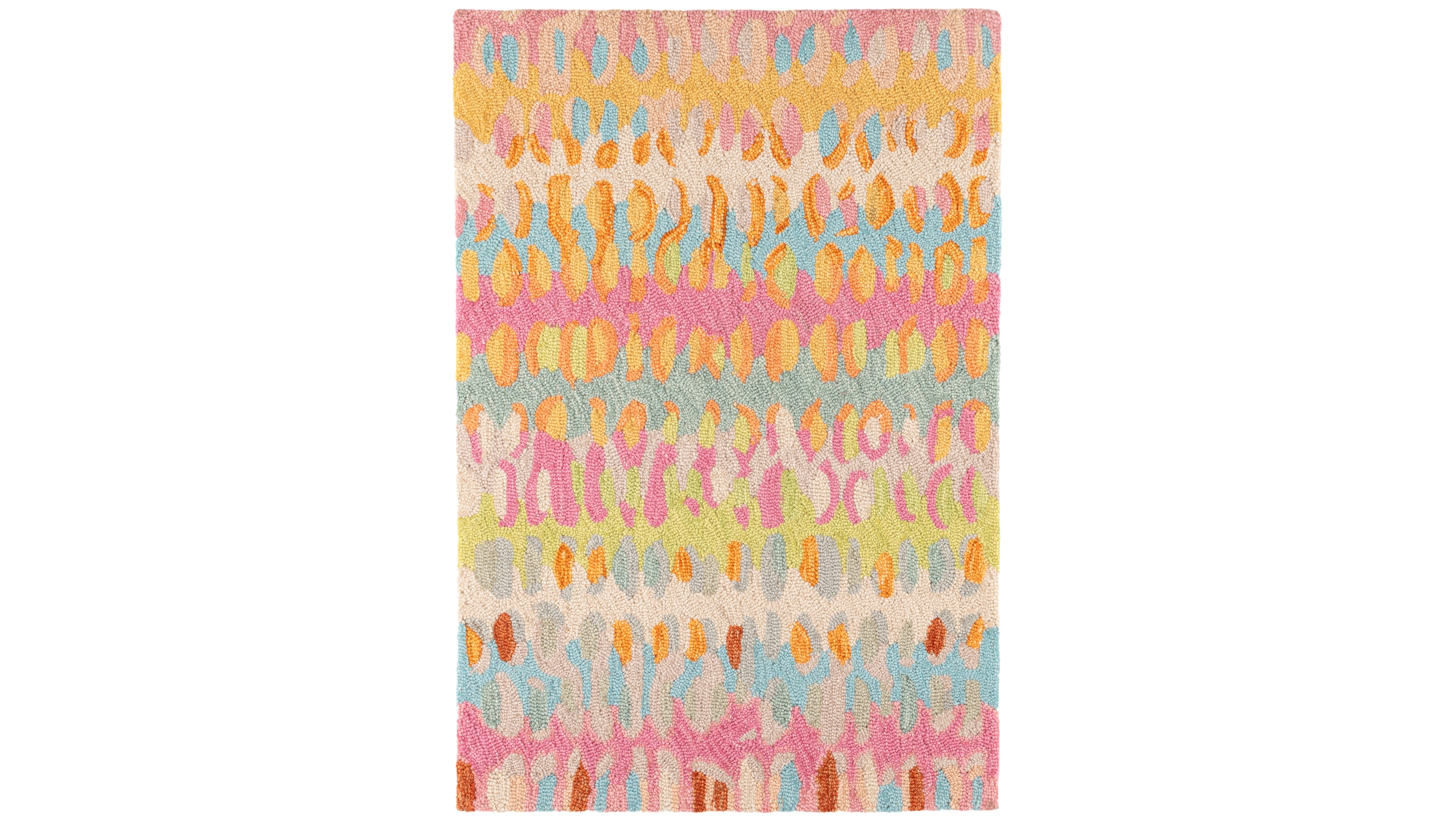 Dash and Albert Rugs by Annie Selke Paint Chip Wool DA1833 4'x6' Area Rug