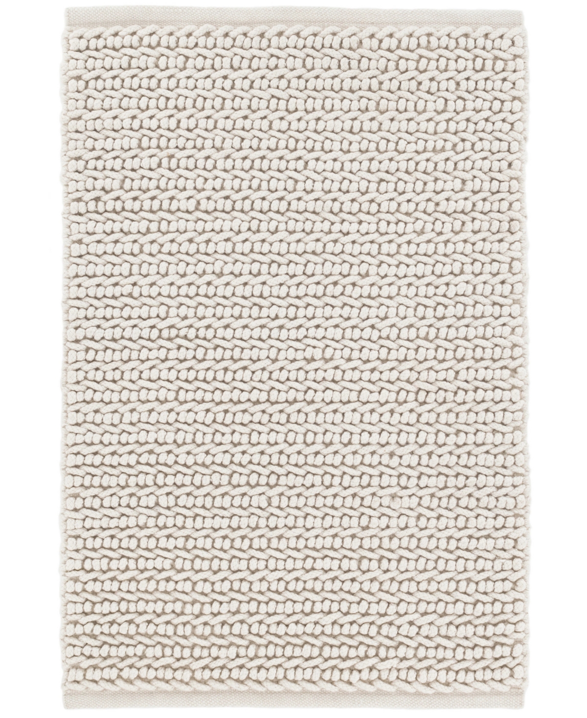 Dash And Albert Rugs By Annie Selke Veranda Performance Da1097 5'x8' Area Rug In White