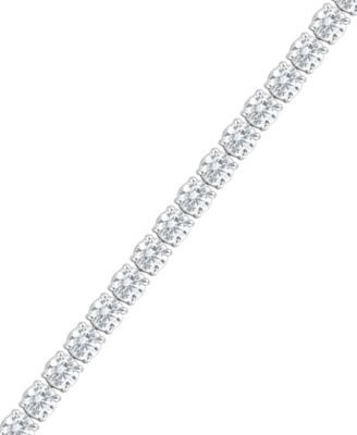 Lab Grown Diamond Tennis Bracelet (15 ct. t.w.) in 14k White Gold