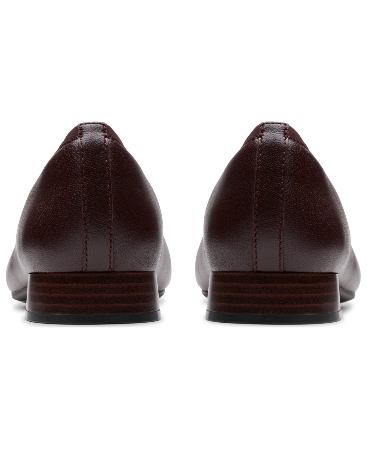 Clarks Women's Natalyn Dusk Pointed Toe Flats In Burgundy