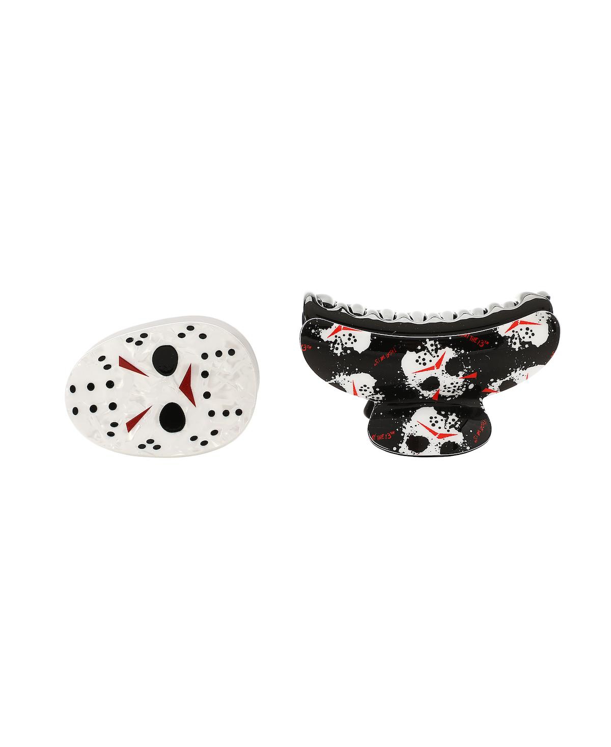 Jason Mask 2-Piece Hair Clip Set - Ftt 2-piece jason mask