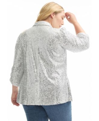 Women's June + Vie Sequin Blazer