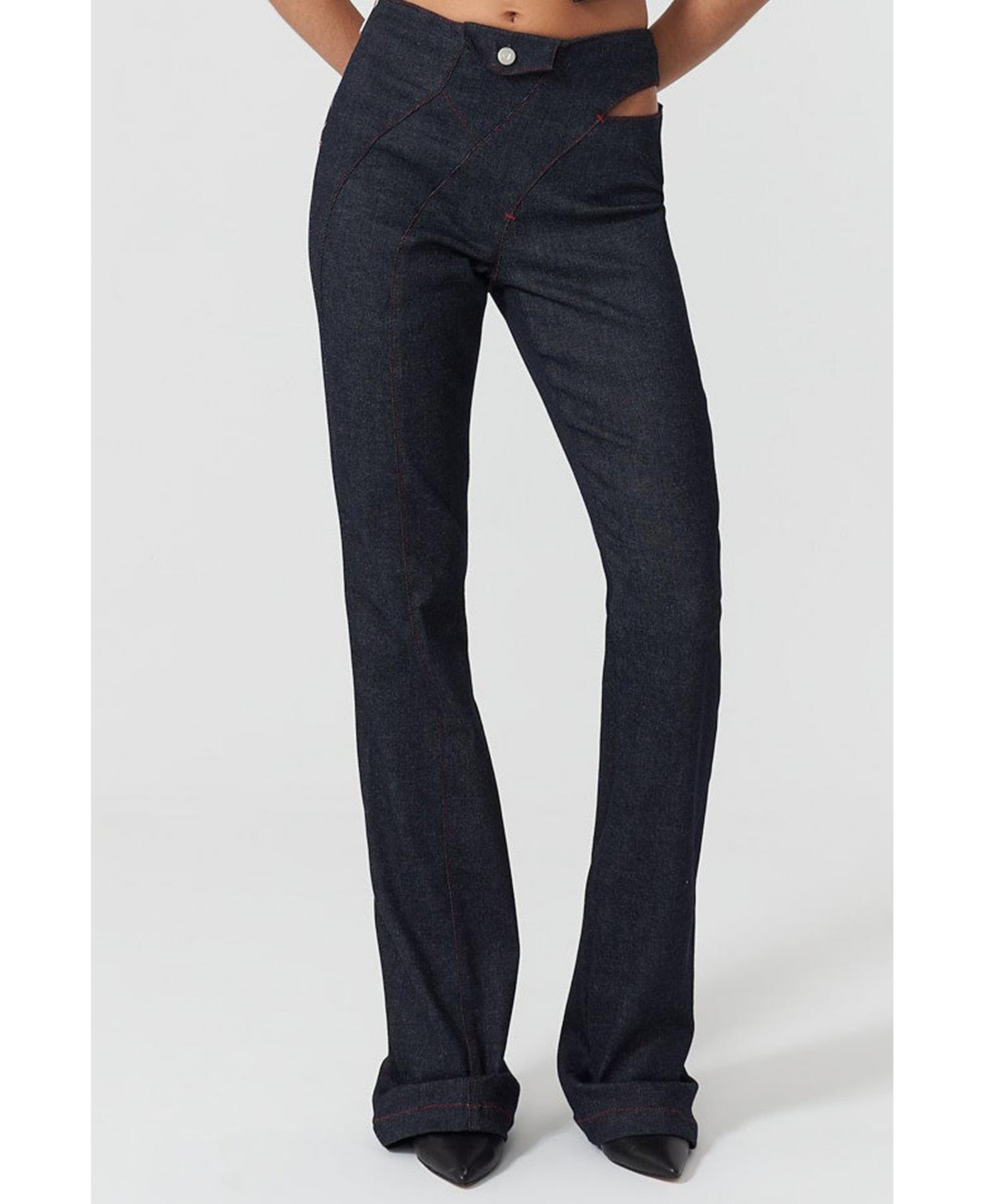 Women's Davidson Cut Out Wide Leg Pants