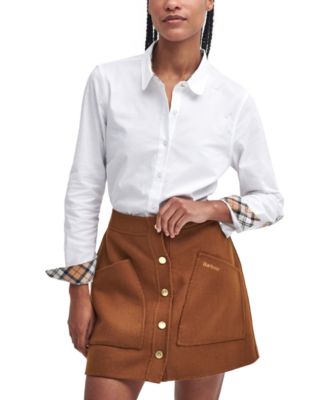 Barbour - Women's Tartan Lined Button-Front Shirt