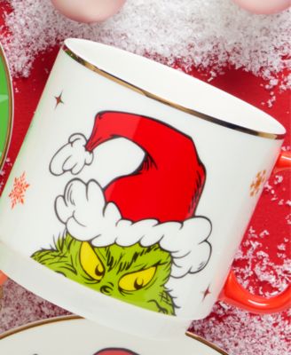 Merry Grinchmas Stackable Mugs, Set of 4