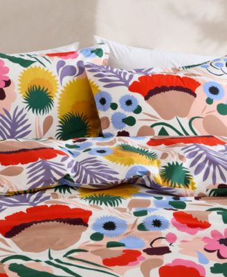 Ojakellukka Cotton Percale 3-Pc. Comforter Set, Full/Queen