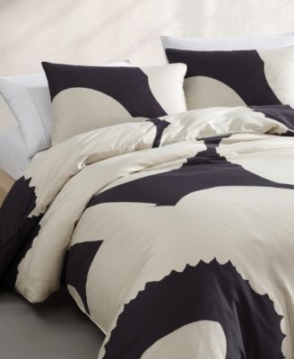 Iso Unikko Cotton 3-Pc. Duvet Cover Set, King