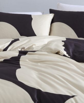 Iso Unikko Cotton 3-Pc. Duvet Cover Set, Full/Queen