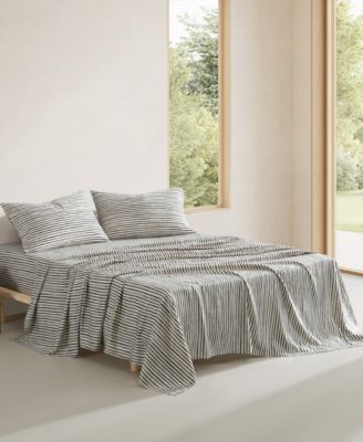 Piccolo 300-Thread Count Cotton 4-Pc. Sheet Set, Queen