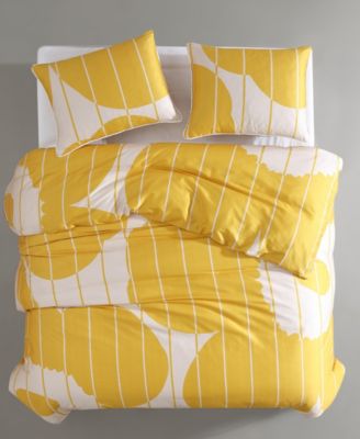 Vesi Unikko Cotton Sateen 3-Pc. Duvet Cover Set, King