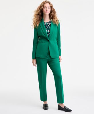 Women's Notch-Collar Single Button Blazer, Created for Macy's