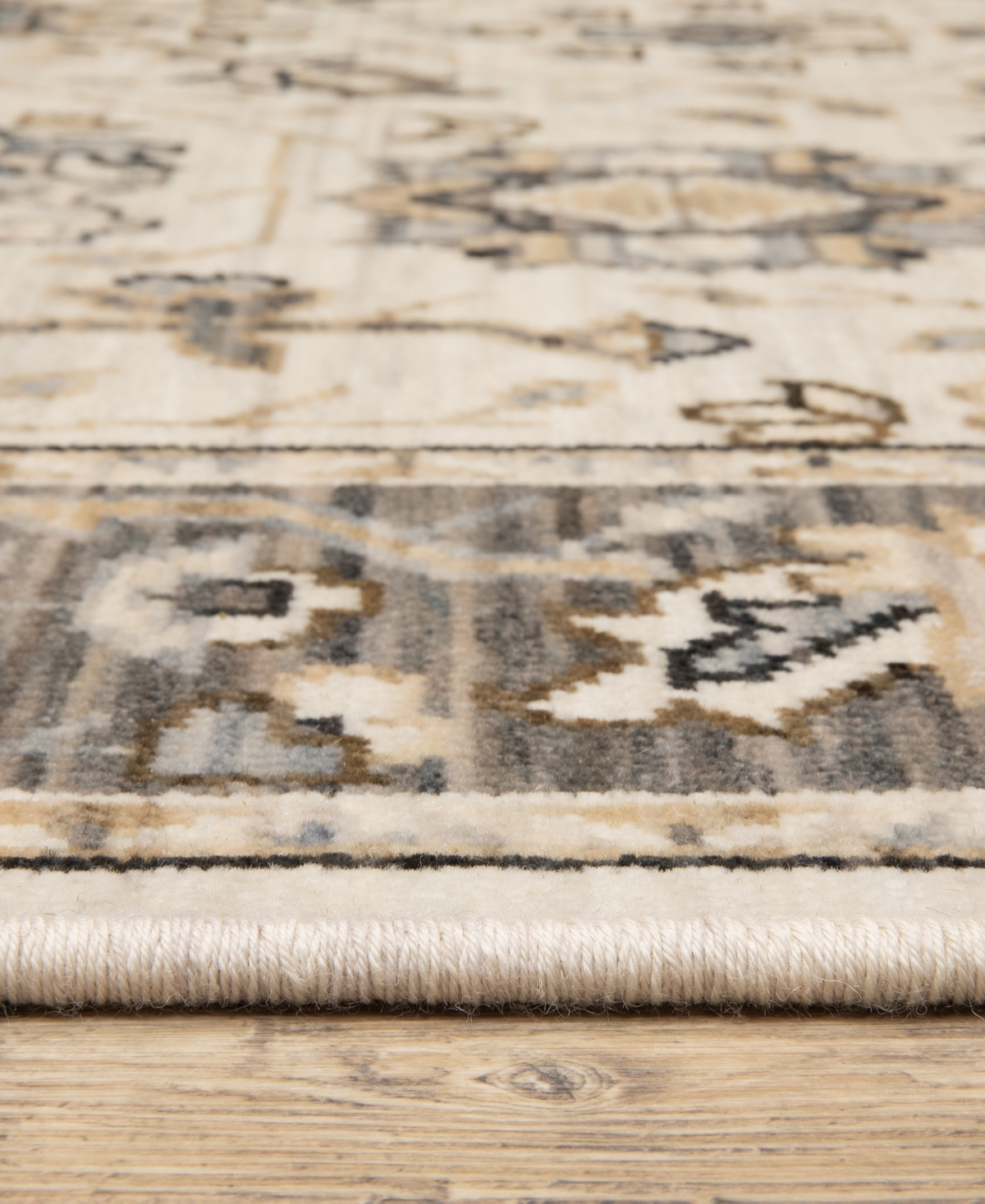Oriental Weavers Acacia Aca06 2'6"x10' Runner Area Rug In Neutral