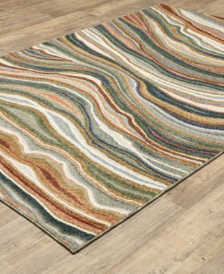 Tisdell TIS07 2'3"x7'6" Runner Area Rug